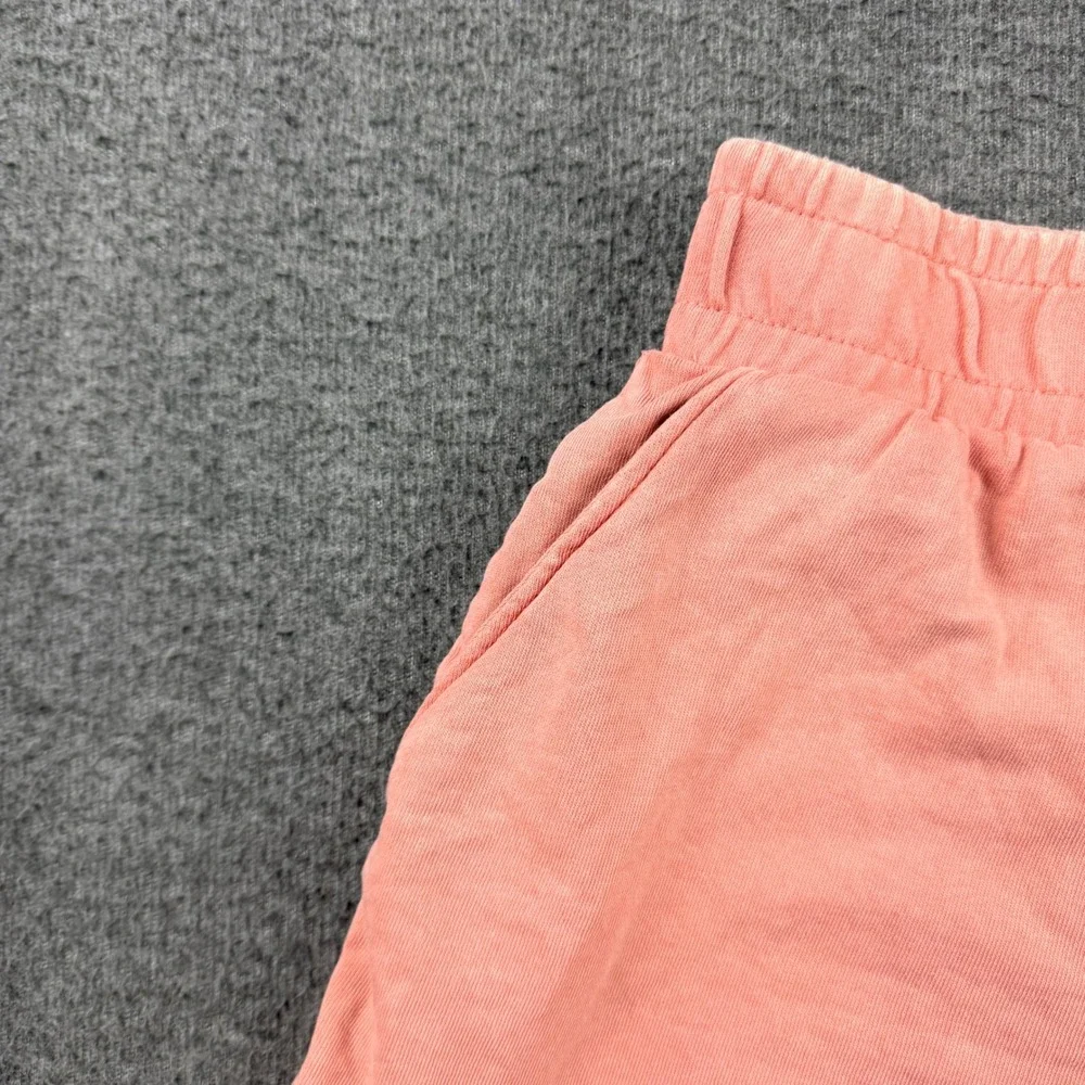 Zara Women's‎ M Medium Pink High Waisted Sweat Shorts